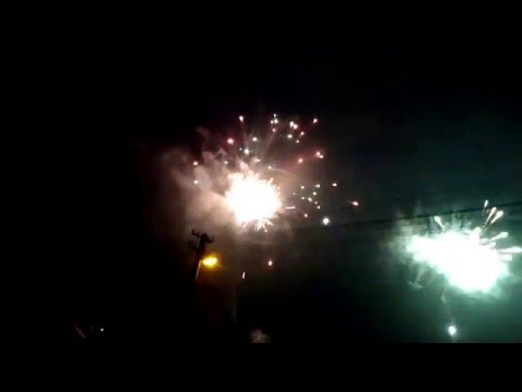 Ohňostroj Chmeľnica 2015