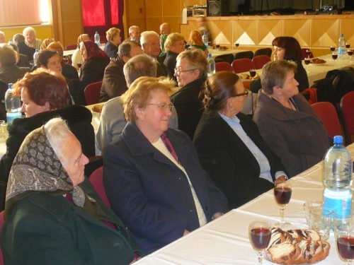 Úcta k starším - stretnutie s dôchodcami 11.11.2012