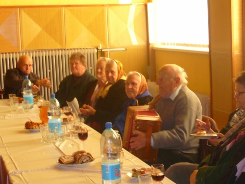 Úcta k starším - stretnutie s dôchodcami 11.11.2012