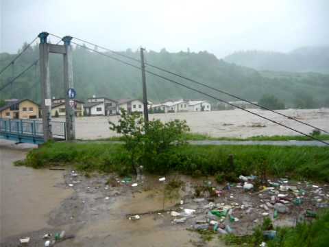 Rozzúrená rieka Poprad sa valila na Chmeľnicu, ľudia netušili , čo ich čaká...