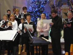 Vianočný koncert cirkevného zboru - 26.12.2011