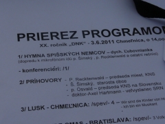 Dni nemeckej kultúry - XX. roč., 3.6.2012