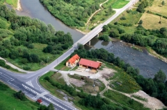Letecké zábery obce Chmeľnica - leto 2012