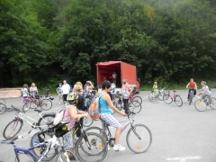 Cyklisticko - turistický výlet Lesnica 23.8.2012