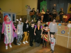 Fašiangový karneval detí a rodičov