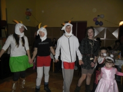 Fašiangový karneval detí a rodičov