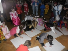 Fašiangový karneval detí a rodičov