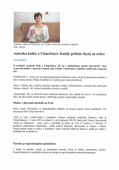 Média uverejnili  o Chmeľnici – fotografia 3