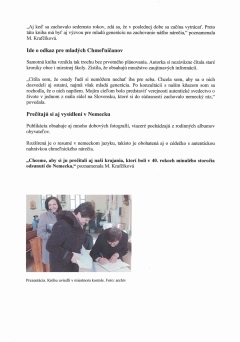 Média uverejnili  o Chmeľnici – fotografia 4