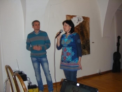 Marta Krafčíková v Koncertnej sále Galérie umelcov Spiša – fotografia 2