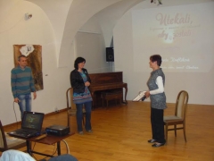 Marta Krafčíková v Koncertnej sále Galérie umelcov Spiša – fotografia 3