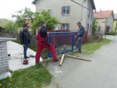 Nové zábradlia pre obec, sponzorský dar od firmy Neupauer s.r.o. – fotografia 21