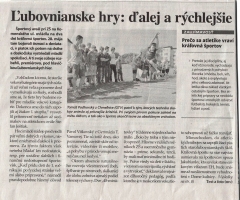 Chmeľničania bodovali na Ľubovnianskych hrách – fotografia 3