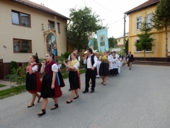Fotografia: Božie telo - oltáriky-procesia