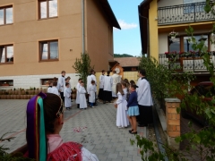 Fotografia: Božie telo - oltáriky-procesia