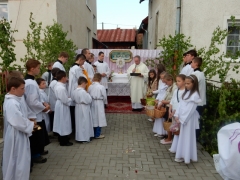 Fotografia: Božie telo - oltáriky-procesia