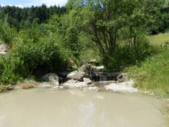 Stavebné práce na  stavbe poldra pokračujú – fotografia 2