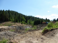 Stavebné práce na  stavbe poldra pokračujú – fotografia 17