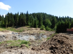 Stavebné práce na  stavbe poldra pokračujú – fotografia 16