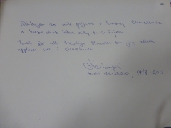 Vzácna hosťka na Obecnom úrade v Chmeľnici – fotografia 1