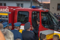 Slávnostné odovzdanie nového hasičského auta v Chmeľnici – fotografia 6