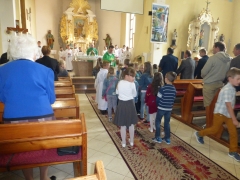 P. Mgr. Jozef Strečka SVD zavítal do Chmeľnice – fotografia 1
