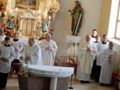 Fotografia: OSLAVY 700. výr. prvej pís. zmienky o obci Chmeľnica - nedeľa 30.8.2015