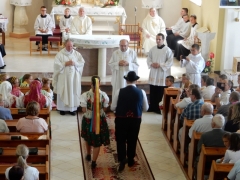 Fotografia: OSLAVY 700. výr. prvej pís. zmienky o obci Chmeľnica - nedeľa 30.8.2015