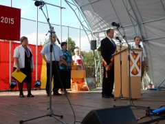Fotografia: OSLAVY 700. výr. prvej pís. zmienky o obci Chmeľnica - nedeľa 30.8.2015