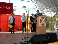 Fotografia: OSLAVY 700. výr. prvej pís. zmienky o obci Chmeľnica - nedeľa 30.8.2015