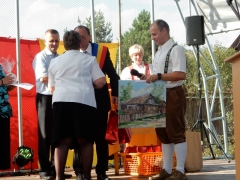 Fotografia: OSLAVY 700. výr. prvej pís. zmienky o obci Chmeľnica - nedeľa 30.8.2015