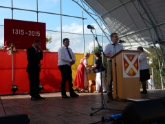 Fotografia: OSLAVY 700. výr. prvej pís. zmienky o obci Chmeľnica - nedeľa 30.8.2015