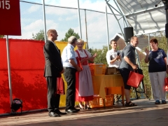 Fotografia: OSLAVY 700. výr. prvej pís. zmienky o obci Chmeľnica - nedeľa 30.8.2015