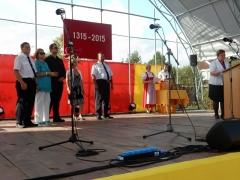 Fotografia: OSLAVY 700. výr. prvej pís. zmienky o obci Chmeľnica - nedeľa 30.8.2015