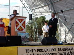 Fotografia: OSLAVY 700. výr. prvej pís. zmienky o obci Chmeľnica - nedeľa 30.8.2015