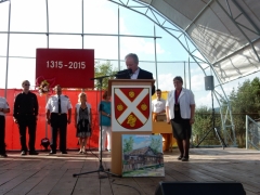 Fotografia: OSLAVY 700. výr. prvej pís. zmienky o obci Chmeľnica - nedeľa 30.8.2015