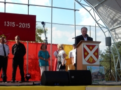 Fotografia: OSLAVY 700. výr. prvej pís. zmienky o obci Chmeľnica - nedeľa 30.8.2015
