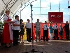 Fotografia: OSLAVY 700. výr. prvej pís. zmienky o obci Chmeľnica - nedeľa 30.8.2015