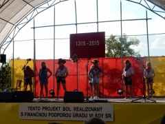 Fotografia: OSLAVY 700. výr. prvej pís. zmienky o obci Chmeľnica - nedeľa 30.8.2015