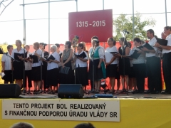Fotografia: OSLAVY 700. výr. prvej pís. zmienky o obci Chmeľnica - nedeľa 30.8.2015