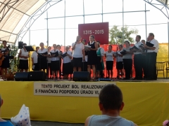 Fotografia: OSLAVY 700. výr. prvej pís. zmienky o obci Chmeľnica - nedeľa 30.8.2015