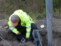 Verejné osvetlenie pred vstupom do obce má za sebou prvú skúšku – fotografia 5