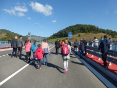 Dnes slávnostne otvorili most Mníšek nad Popradom - Piwniczna-Zdrój. – fotografia 3