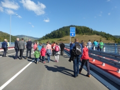 Dnes slávnostne otvorili most Mníšek nad Popradom - Piwniczna-Zdrój. – fotografia 4