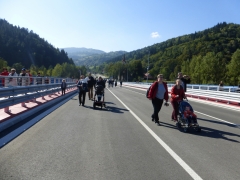 Dnes slávnostne otvorili most Mníšek nad Popradom - Piwniczna-Zdrój. – fotografia 6