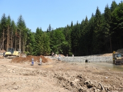 Prevencia proti povodniam na potokoch, ktoré sa vlievajú do rieky Poprad – fotografia 4