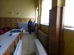 Tieto radiátory v kultúrnom dome doslúžili – fotografia 1