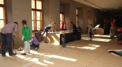 Kinderwerkstatt 2015  s Helmutom Bistikom  zaujal aj deti z Chmeľnice – fotografia 13