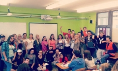 Kinderwerkstatt 2015  s Helmutom Bistikom  zaujal aj deti z Chmeľnice – fotografia 15