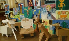Kinderwerkstatt 2015  s Helmutom Bistikom  zaujal aj deti z Chmeľnice – fotografia 8